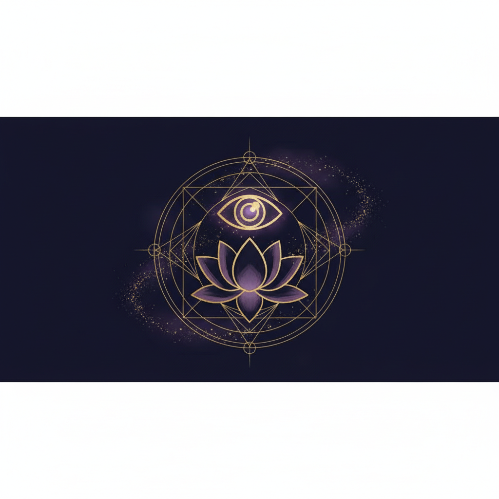 星空の下で数字のメッセージを受け取るイメージ、夜空に輝く光のサイン