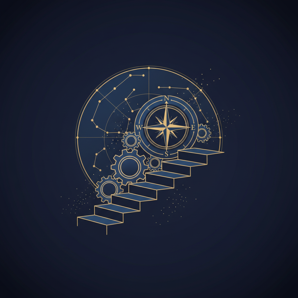 出生図でわかる天職｜バースチャートが示すあなたの適職のイメージイラスト