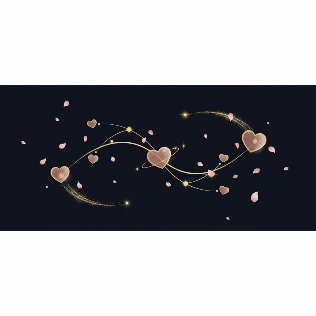 マッチングアプリ攻略を星座で占う｜相性の良い相手の見つけ方のイメージイラスト