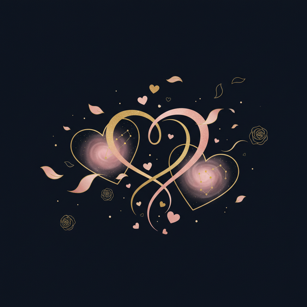 占星術と禁断の恋のイメージ