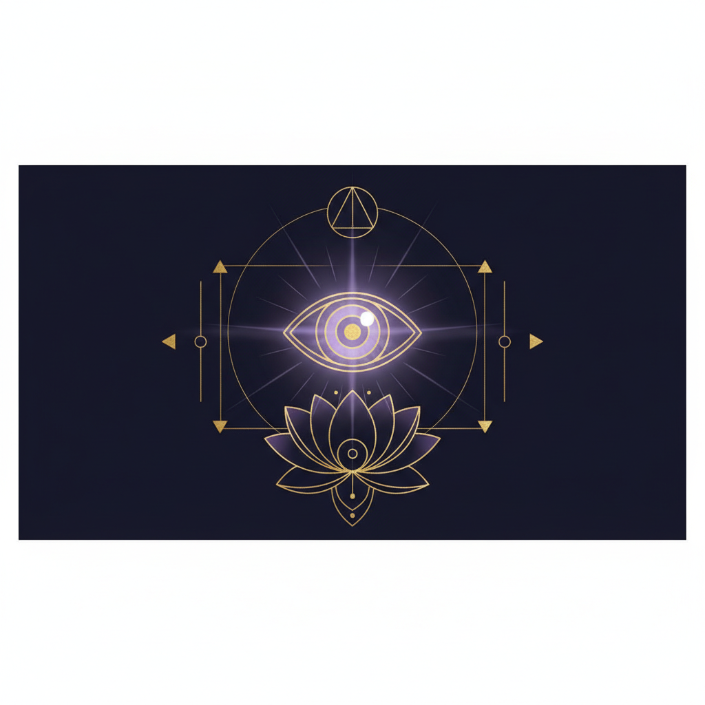 直感力を高める方法｜第六感を磨くスピリチュアルトレーニングのイメージイラスト