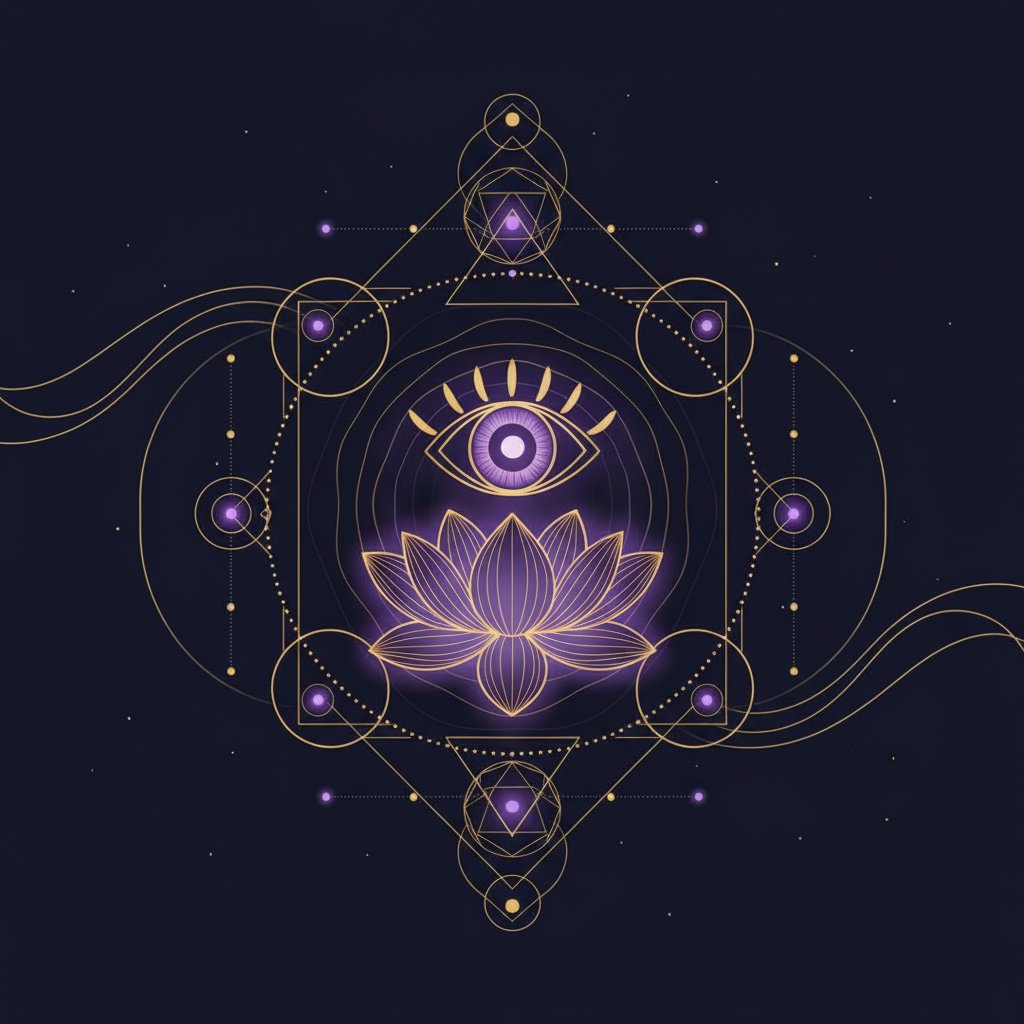 カルマの法則と人間関係｜前世からの縁を占いで読み解くのイメージイラスト