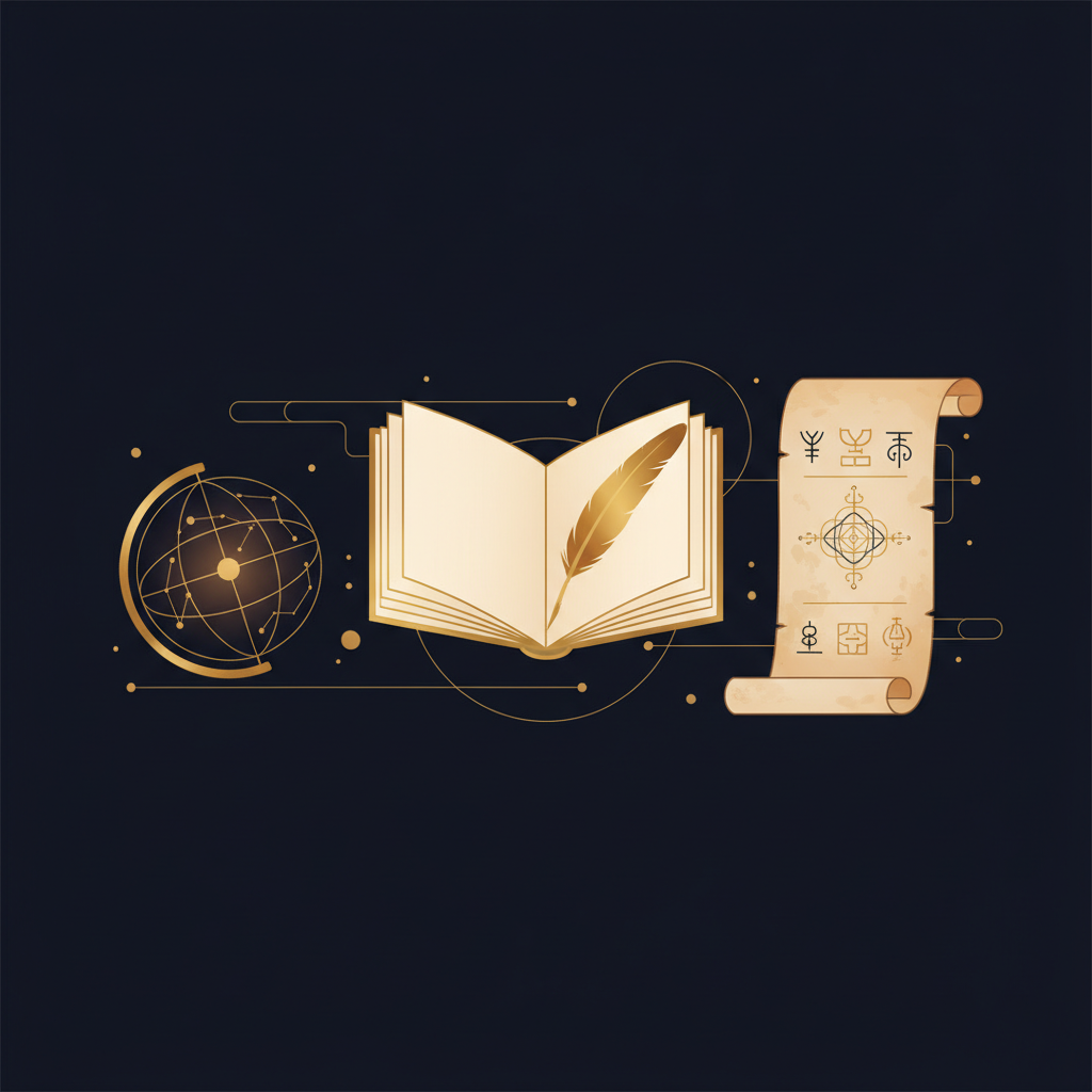 九星気学のまとめと開運メッセージのイメージ