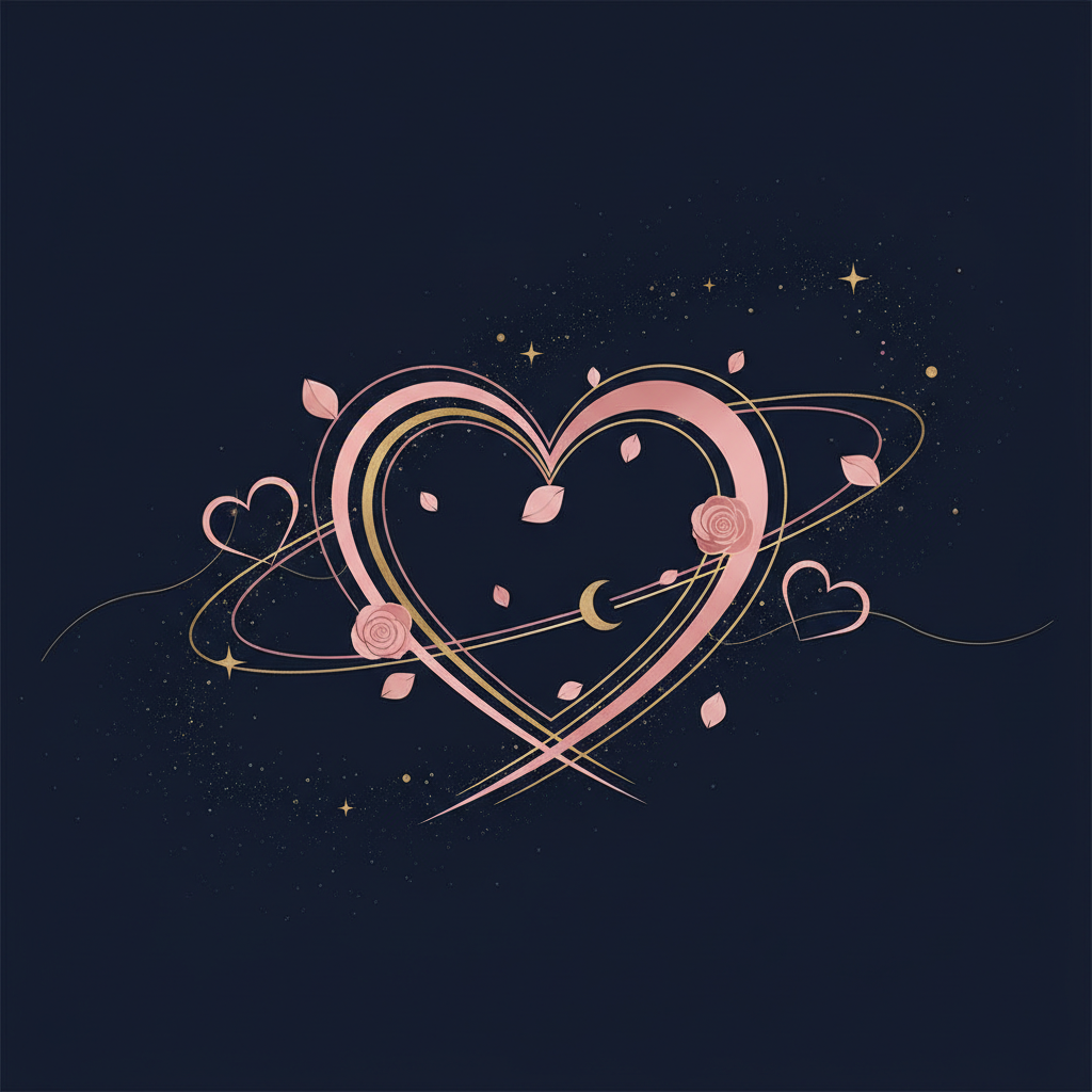 結婚運に関わる天体と星座のイメージ