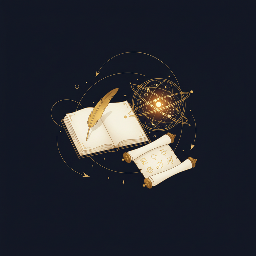 エネルギーを前向きに活かすイメージ、光差す道を歩く人のシルエット