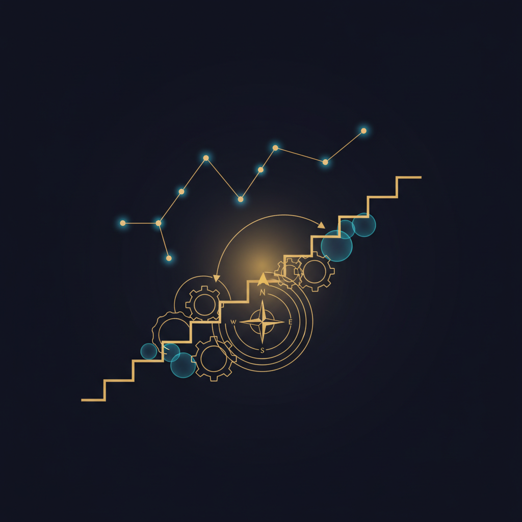 2026年の金運を左右する天体の動きを表す星図イメージ