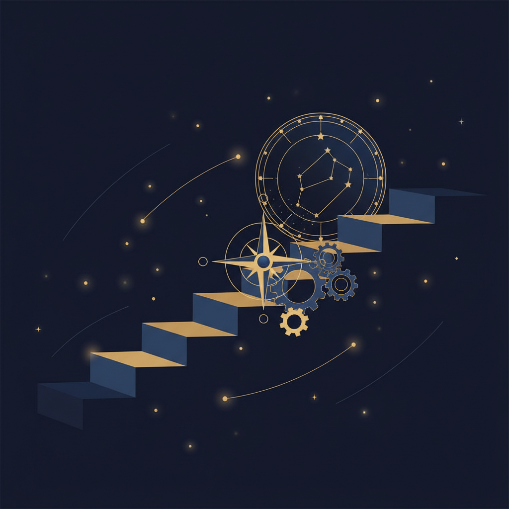 金運アップのための開運アクションを示すイメージ