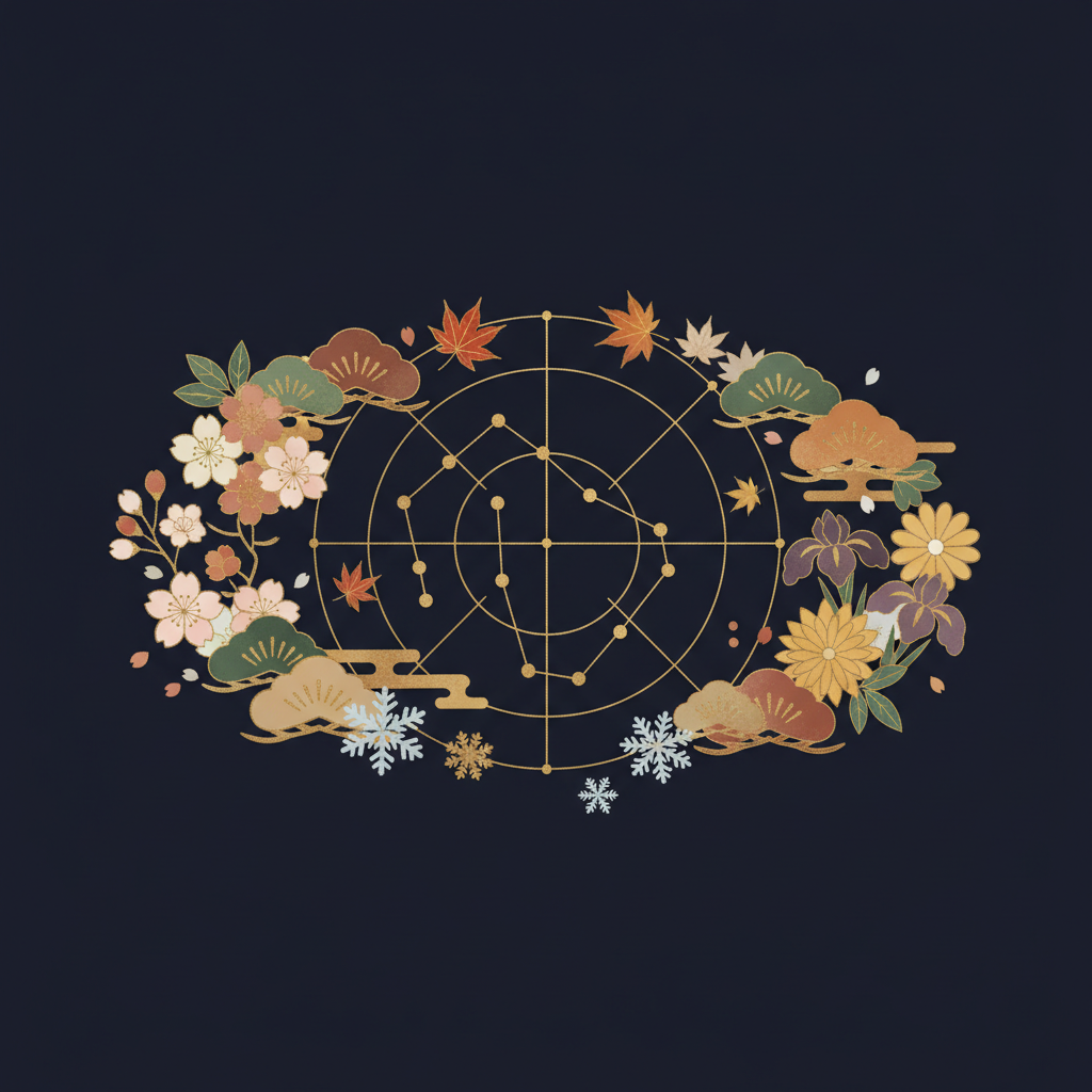 母の日のプレゼントを星座で選ぶ｜お母さんの星座別おすすめギフトのイメージイラスト