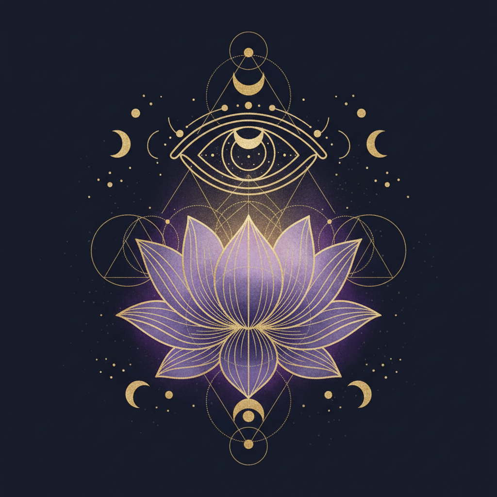 12星座のシンボルが夜空に並ぶイラスト