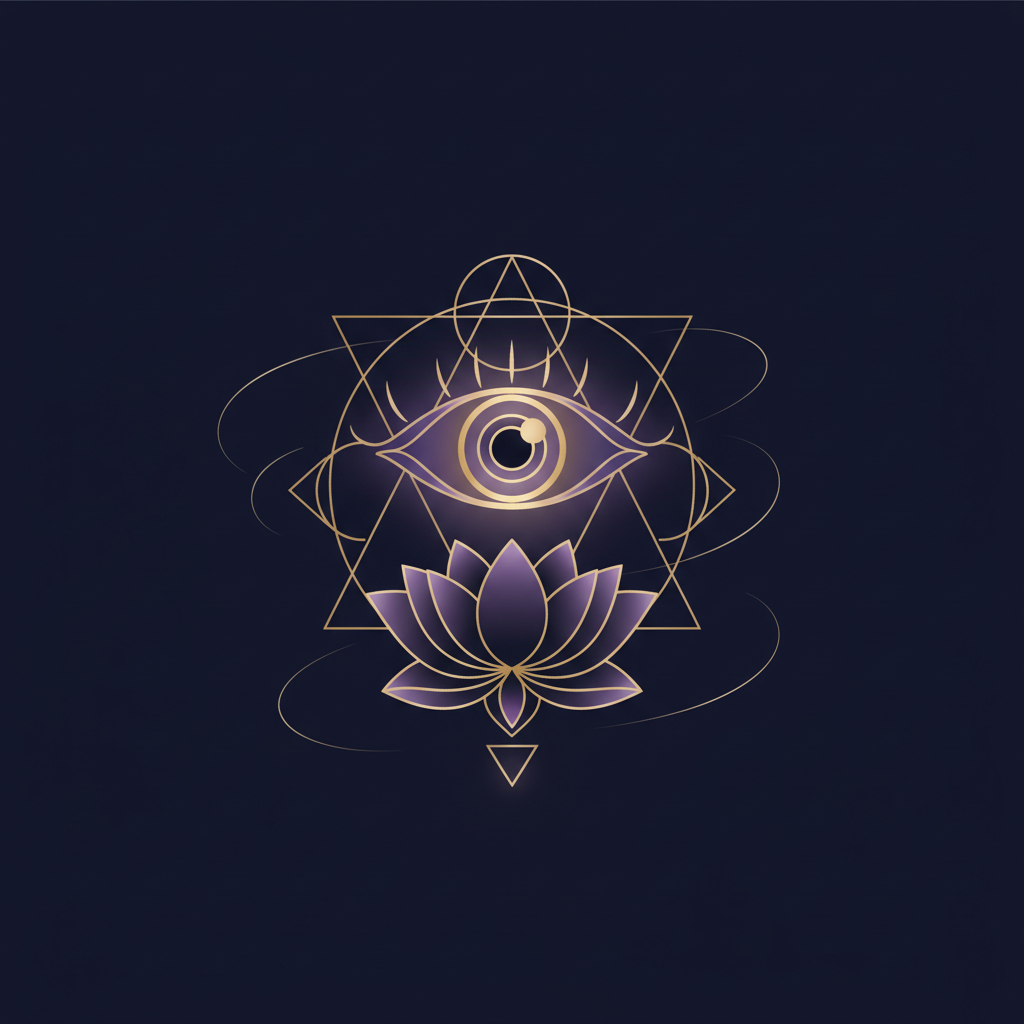 新月の夜に窓辺でノートを開く女性の後ろ姿イラスト