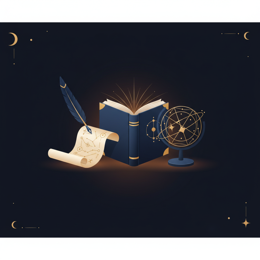 ナンバー7・8・9を表す星と光の輪のシンボル