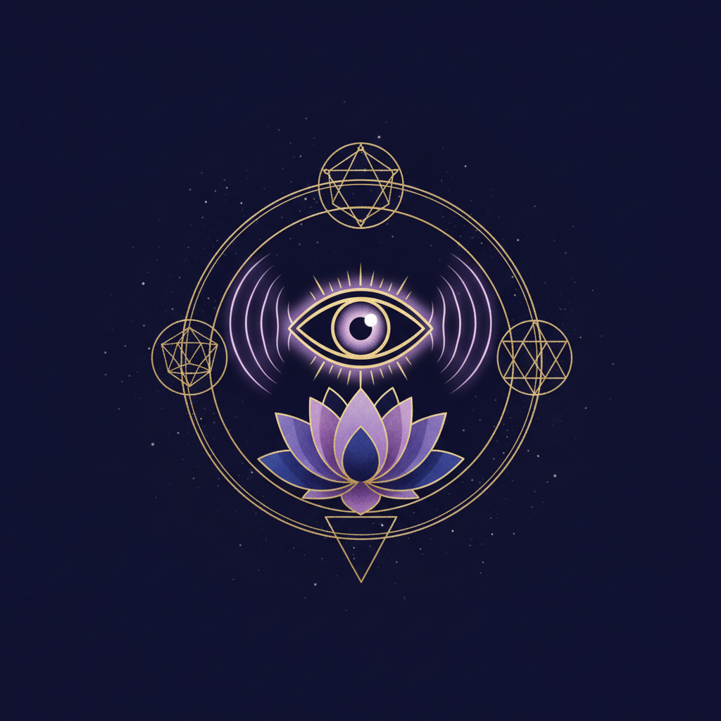 まとめのイメージ、石と星座が輝く様子