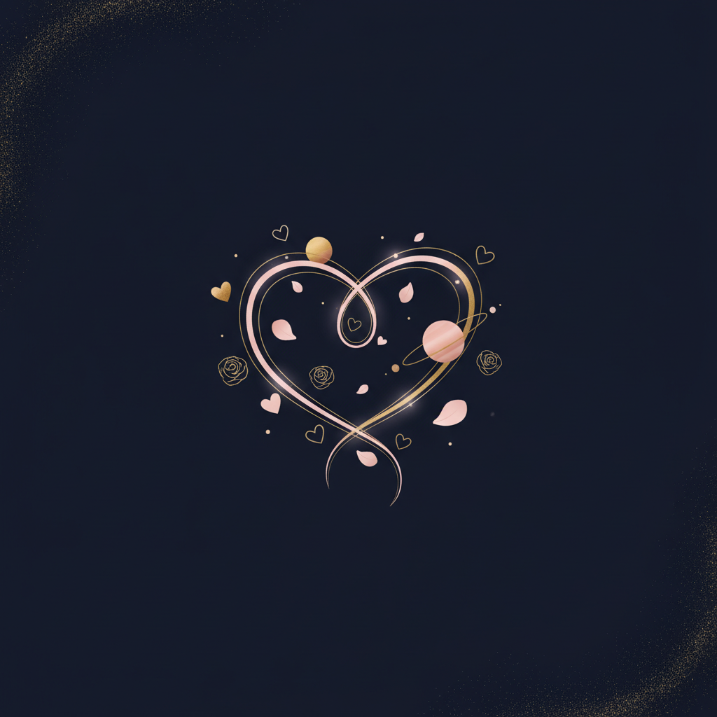 カレンダーと花のイメージ