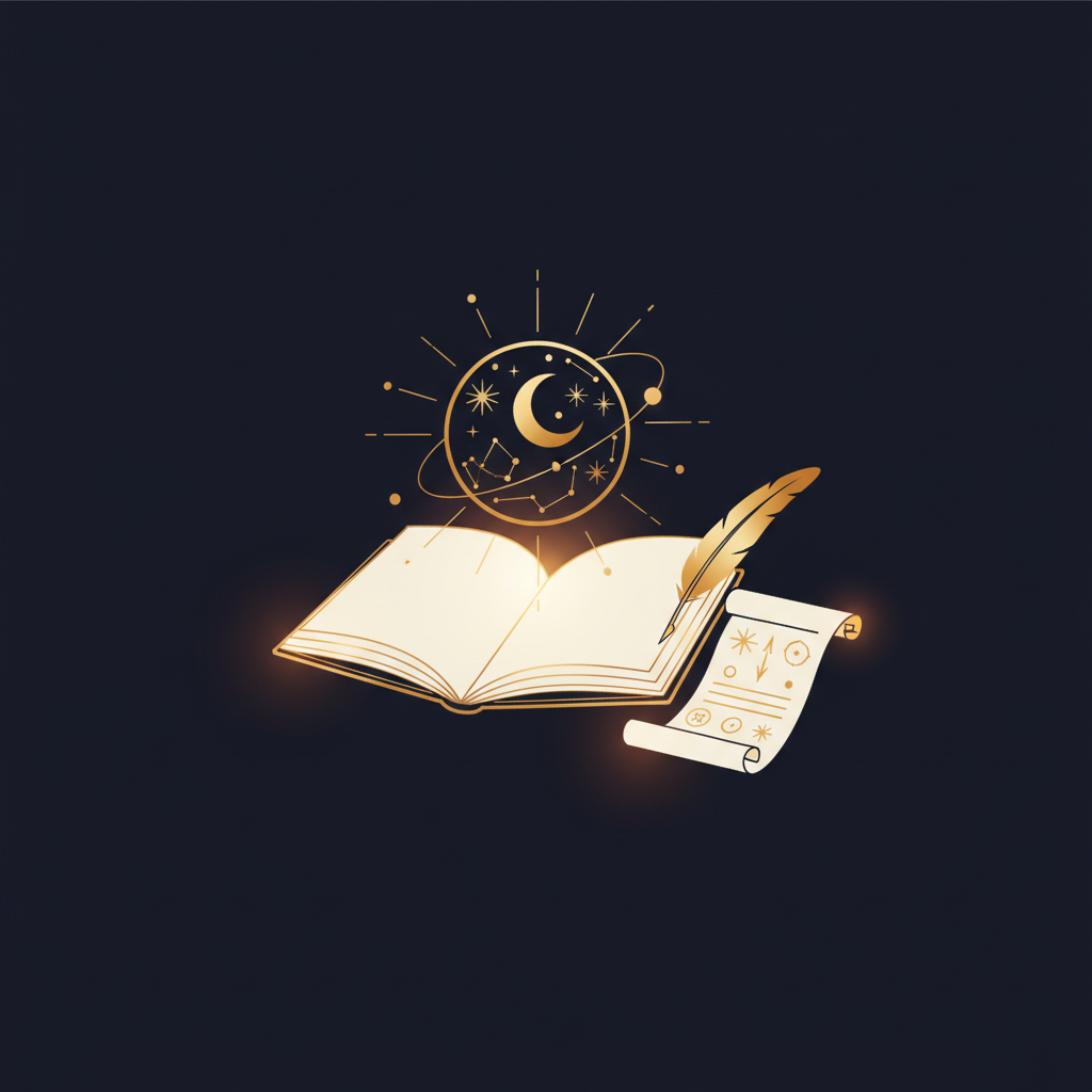 アセンダントの意味と概念を表すイラスト