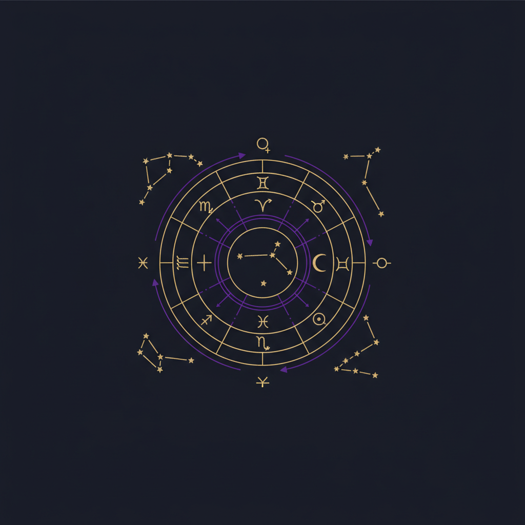 おうし座の性格・特徴を表すイメージ、大地と花のモチーフ