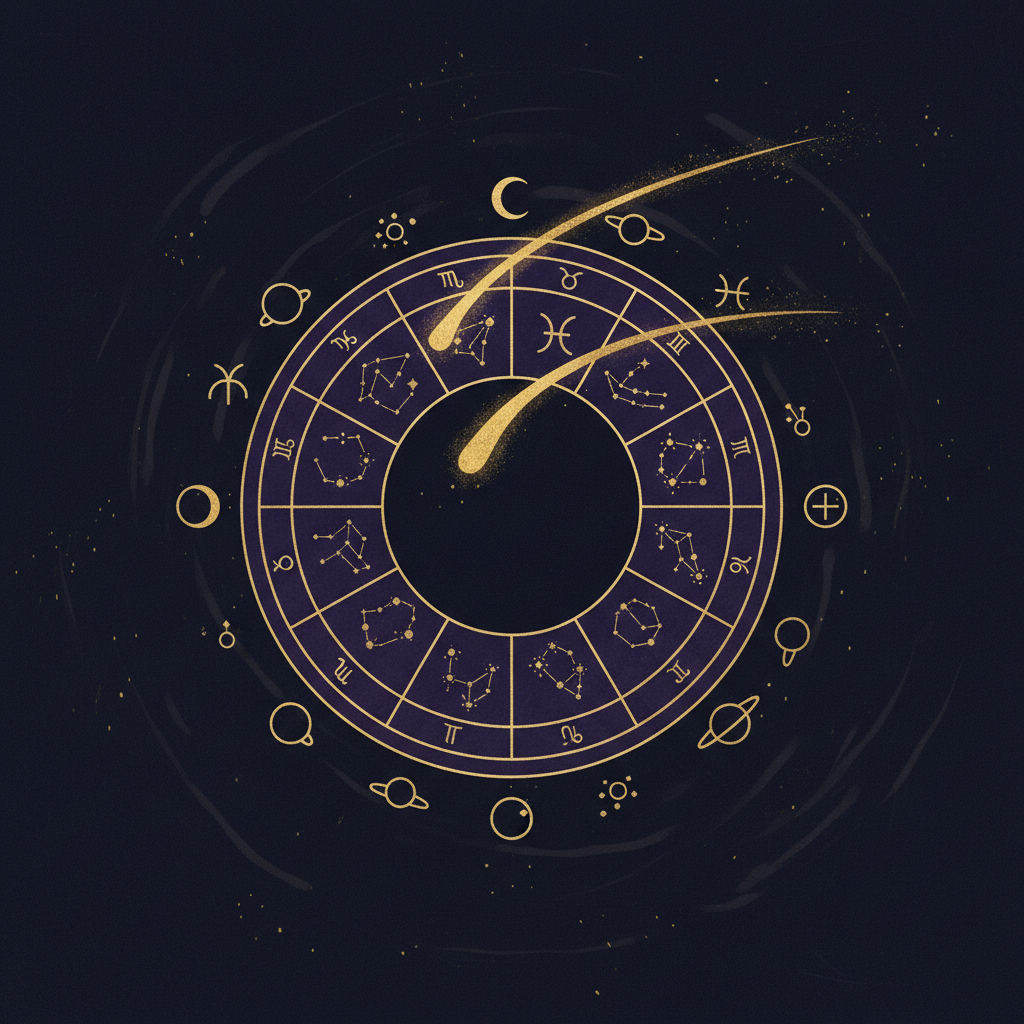 占いに関するQ&Aのイメージ、星と疑問符のモチーフ