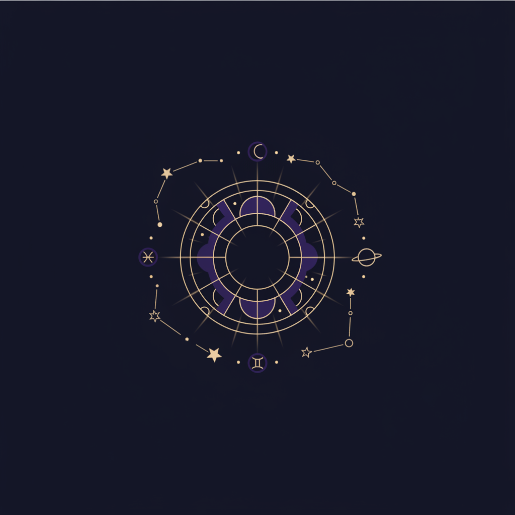 乙女座の性格・特徴を表すイラストと占いカード