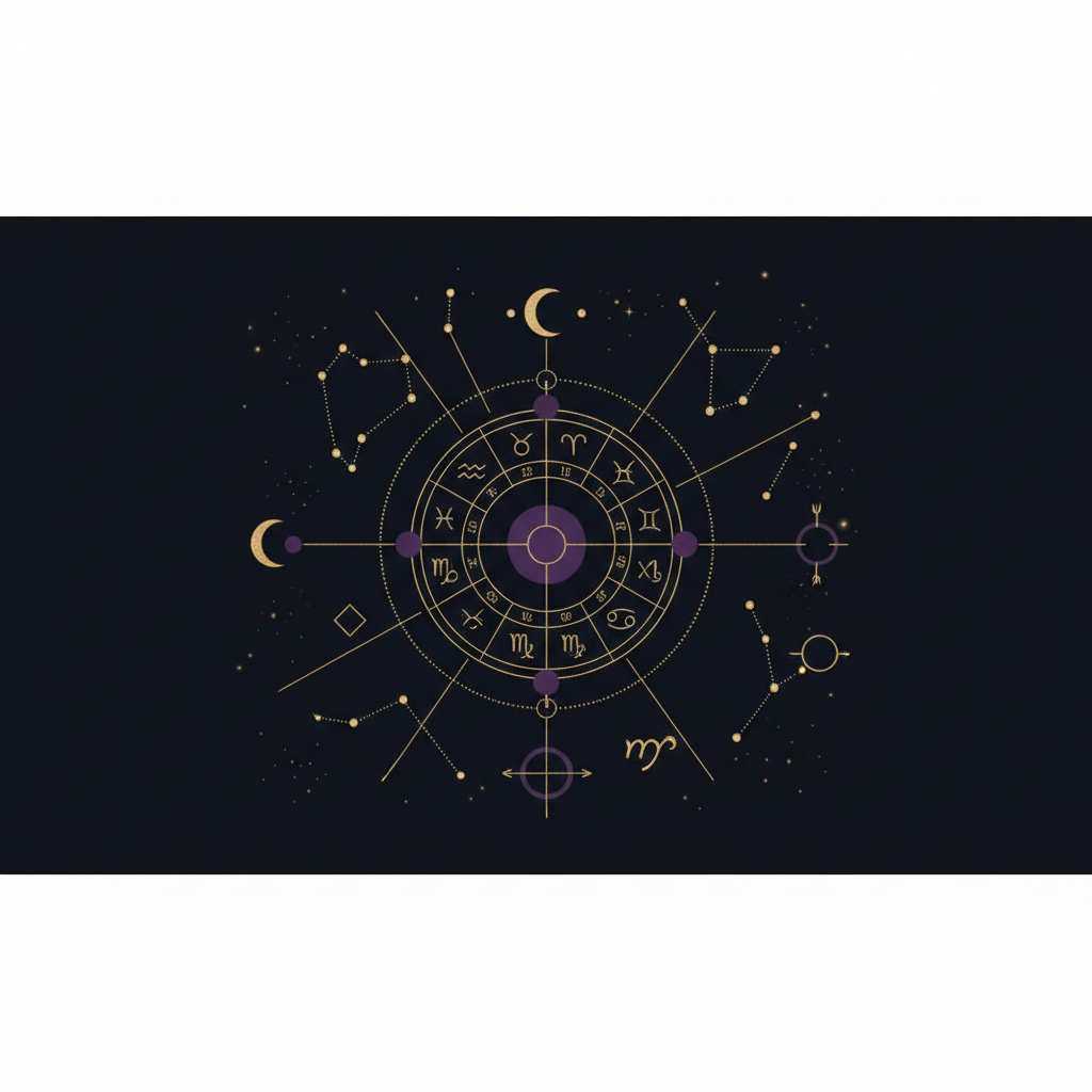 9月13日の夜空と乙女座のシンボルが輝くイメージ