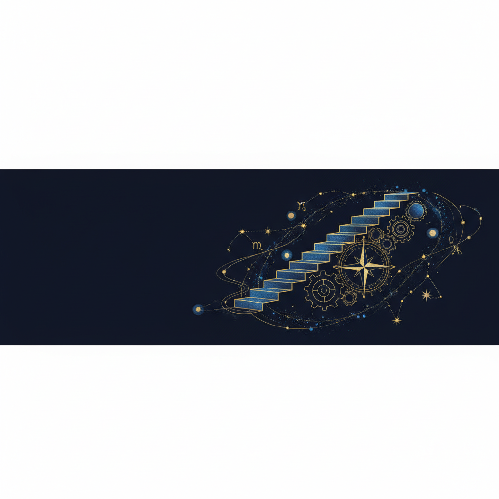 風と水の星座のエネルギーを表すイメージ