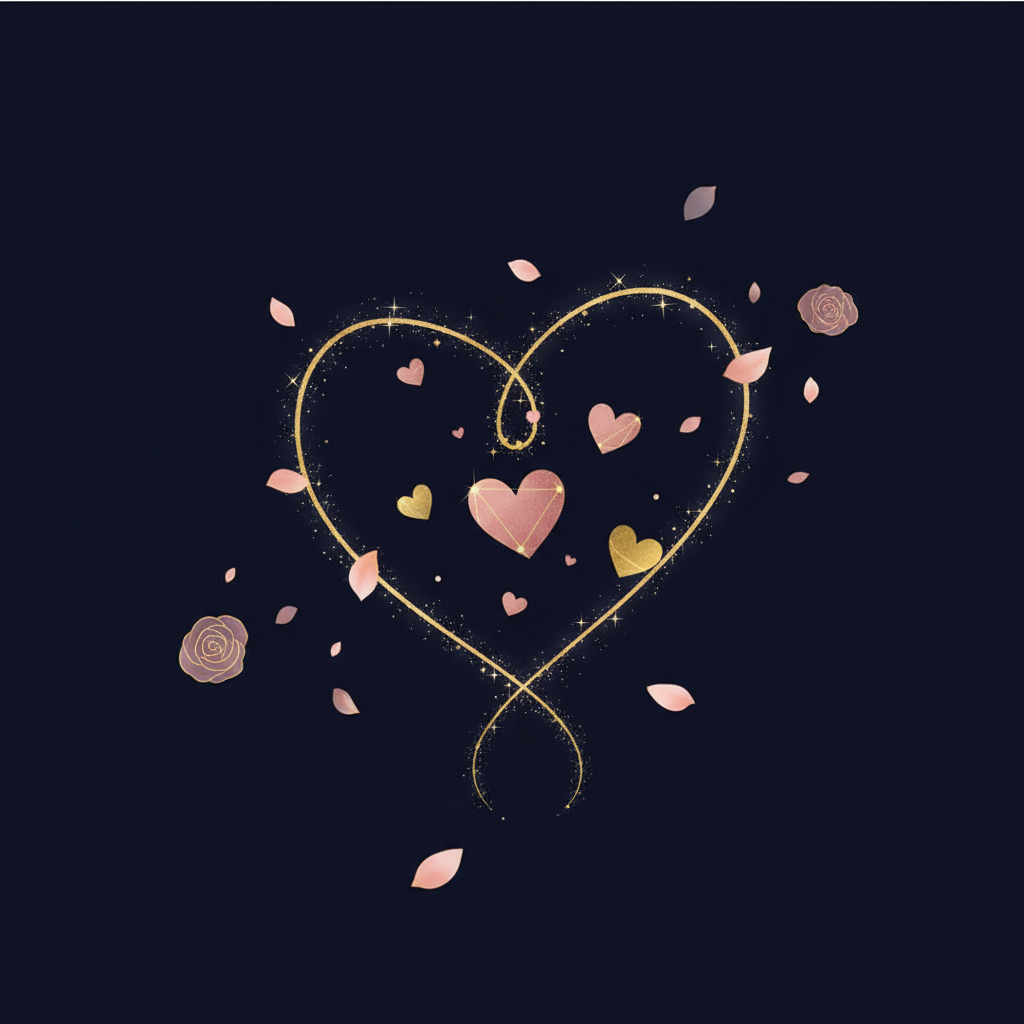 12星座と相性を示す円形チャートのイメージ