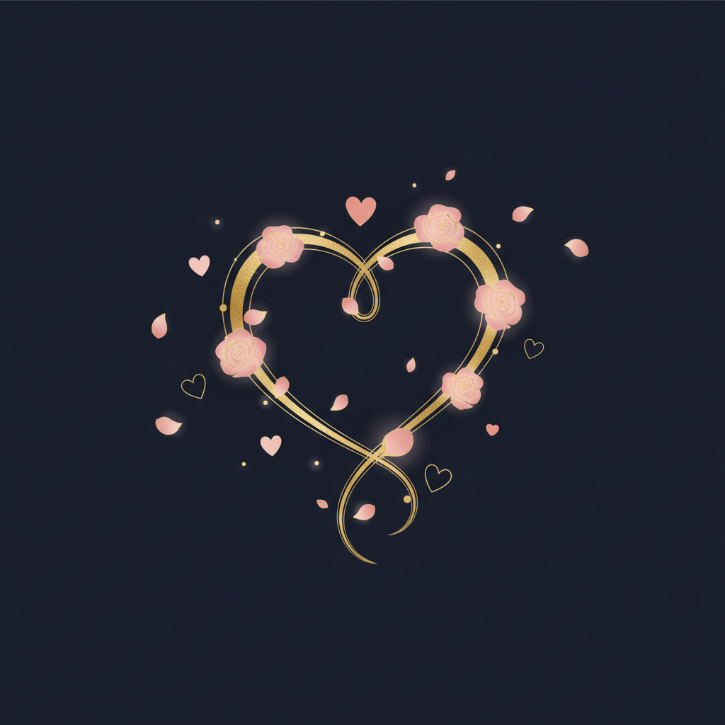 自分を磨き内なる光を輝かせるイメージ