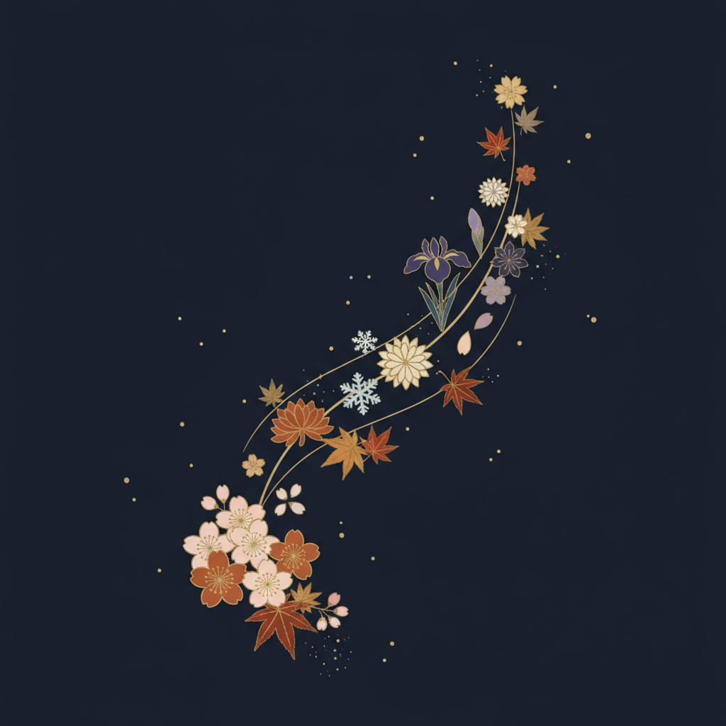 短冊に丁寧に願い事を書いている手元のイメージ