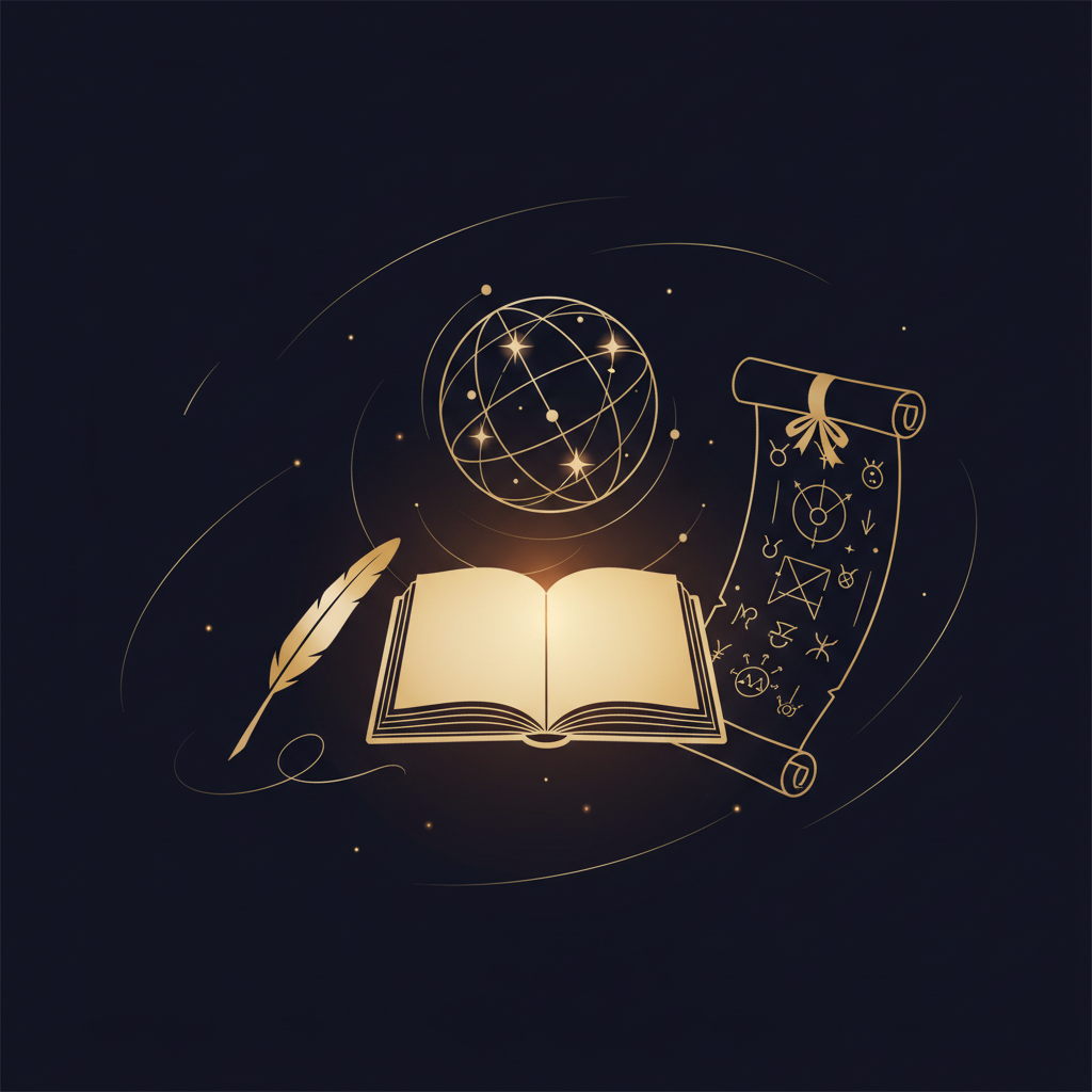 タロット小アルカナ全体を俯瞰するイメージ