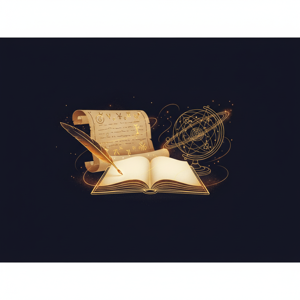 金星が夜空に輝くイメージ、逆行のシンボル