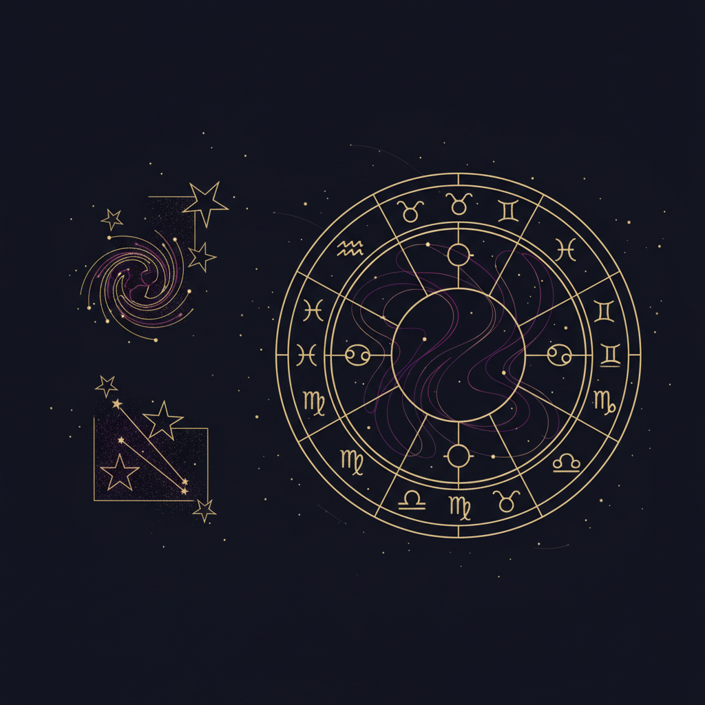 火と地の星座の怒りパターンのイメージ