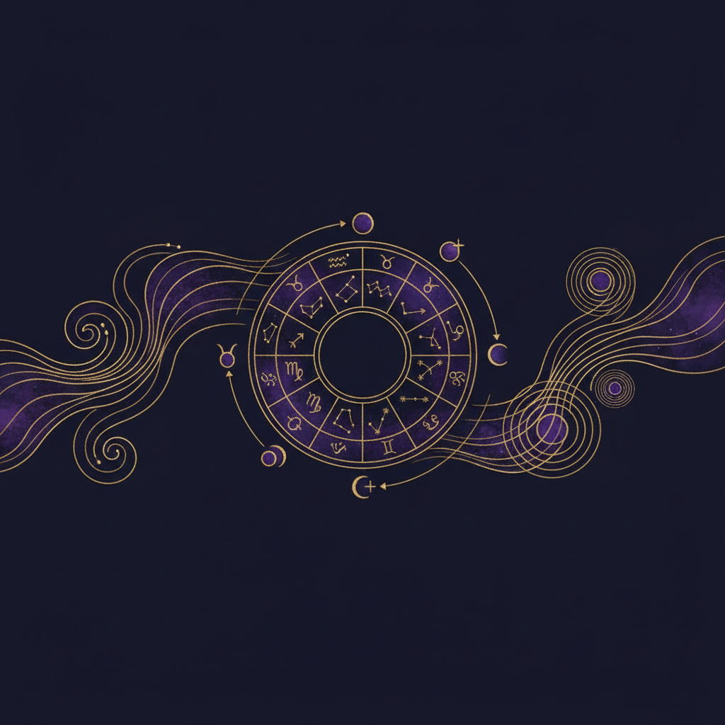 風と水のエネルギーをまとった星座のファッションイメージ