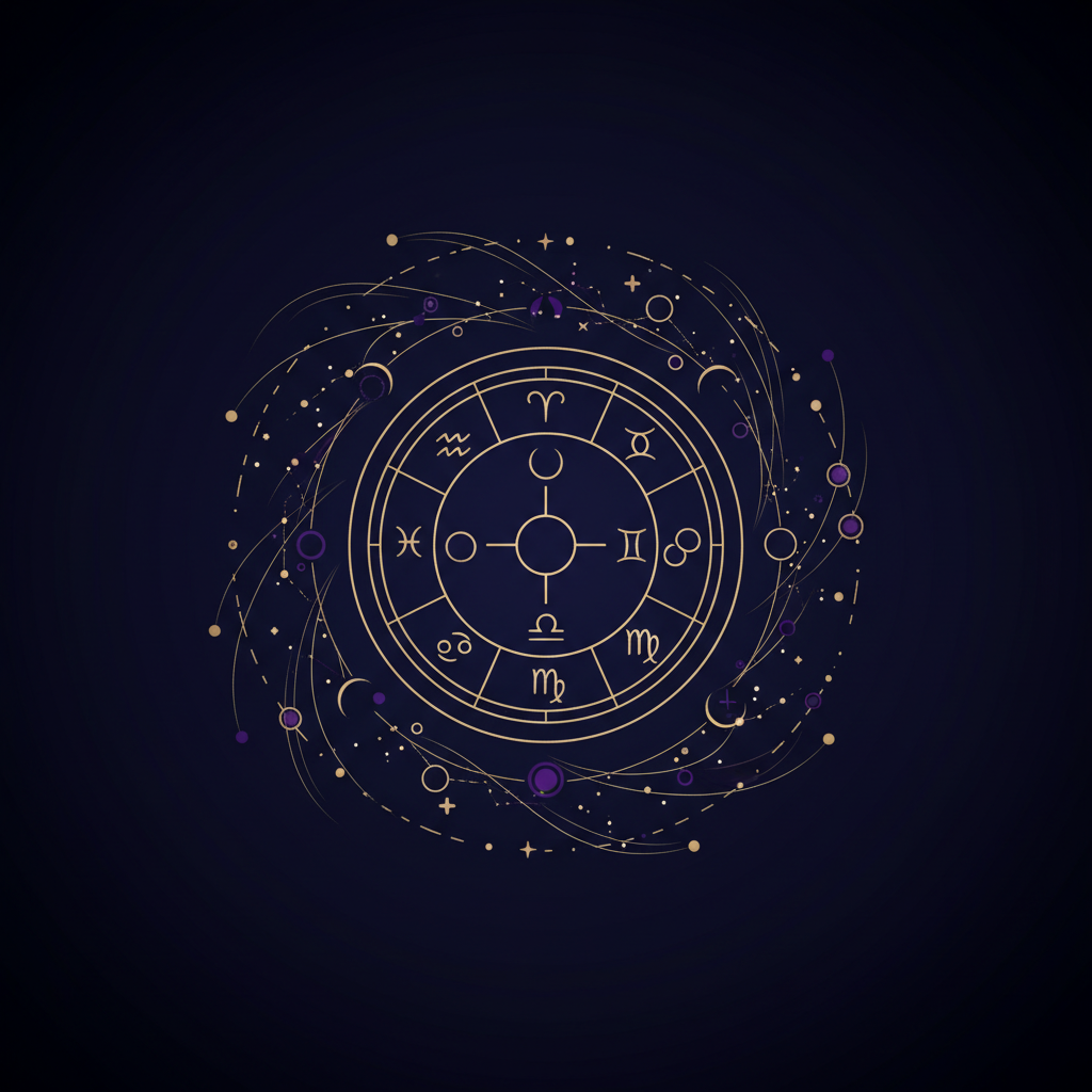 ラッキーカラーに包まれた幸せなひとときを表すイメージ