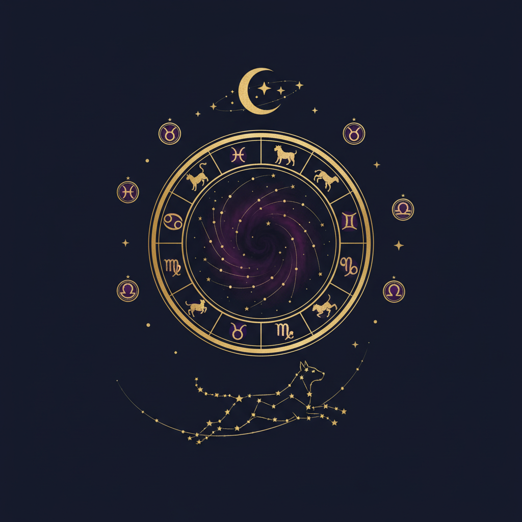 人とペットが笑顔で一緒にいる温かいイラスト