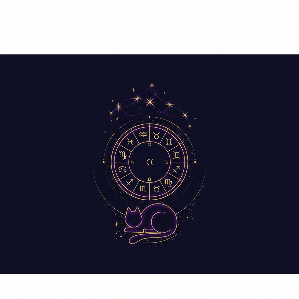 星座別・相性の良いペット診断｜あなたと運命のペットは？のイメージイラスト