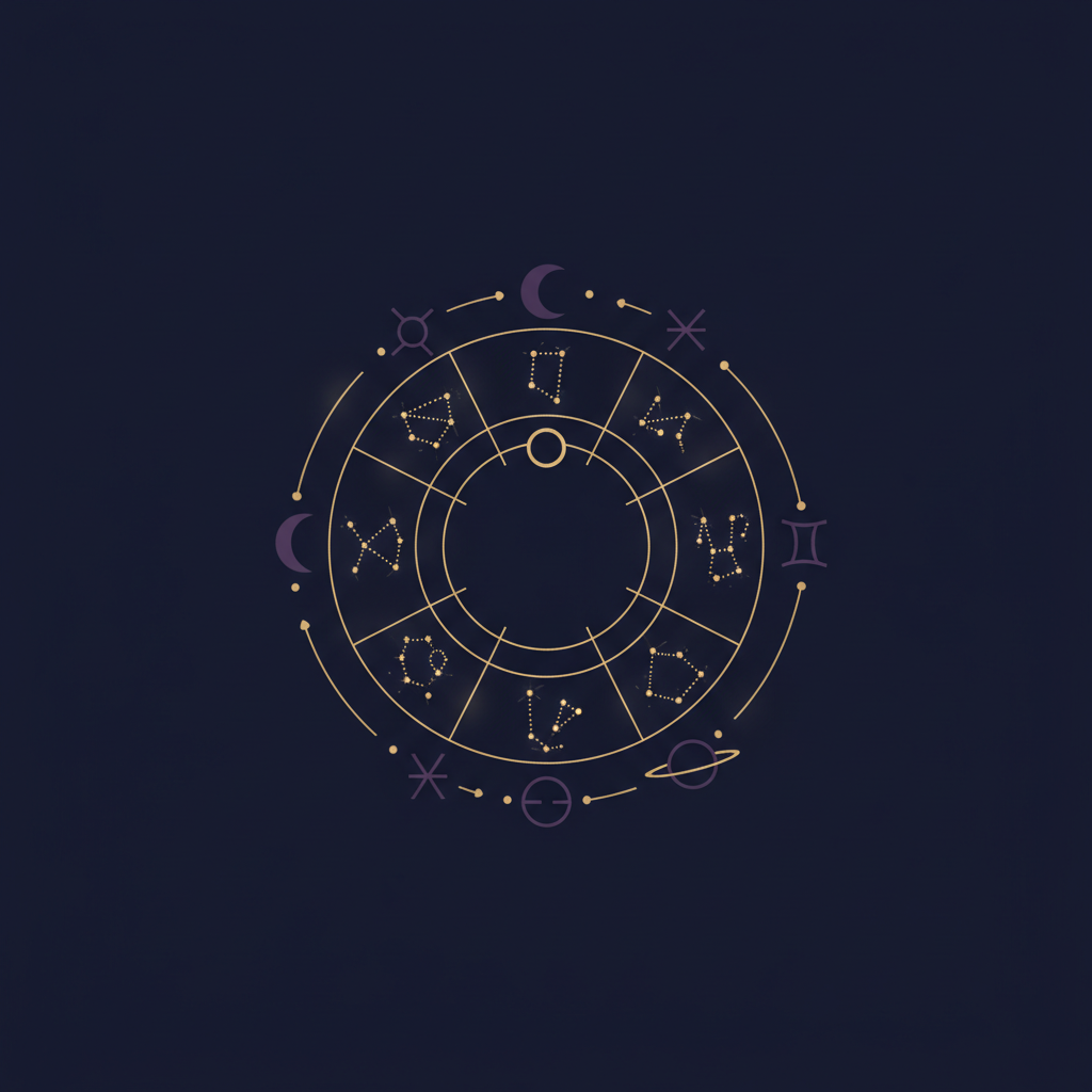 星座ランキングを表す星のイラスト